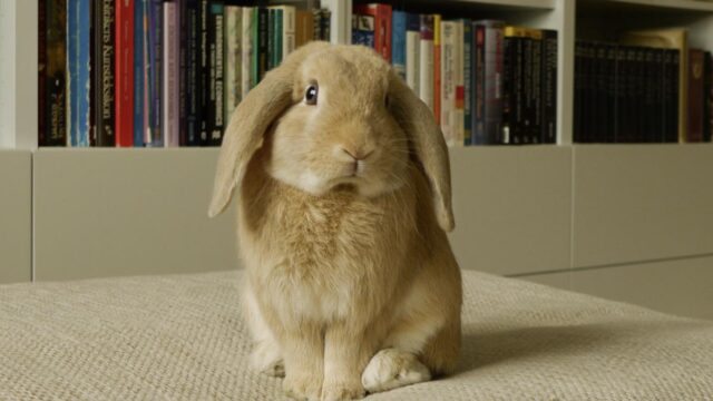 Placeholder rabbit photo by Kristoffer Trolle, CC BY 2.0, via Flickr/Openverse. Not a photo of the actual pet.